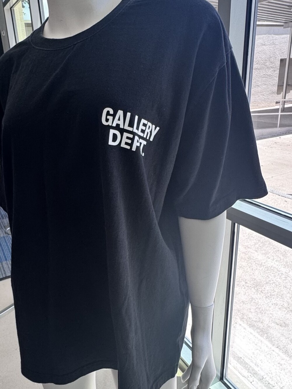 Gallery Dept. Black Logo Tee
